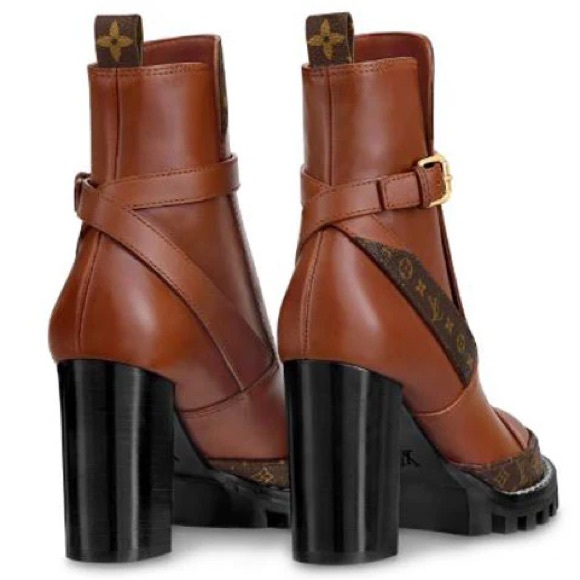 Louis Vuitton Star Trail Monogram Leather Boots - Picture 2 of 11
